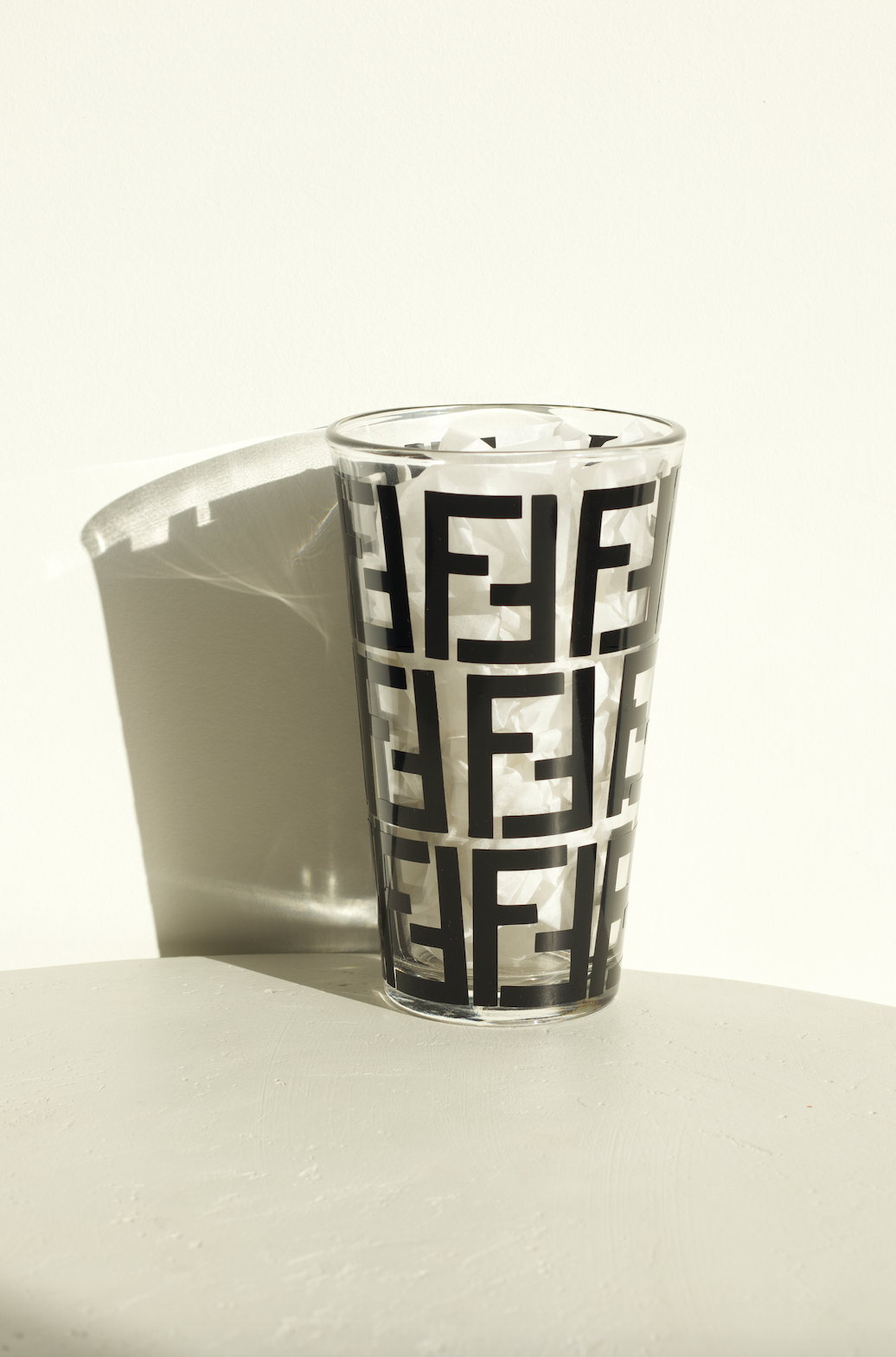 Custom Fendi Dreams High Glass Tumbler