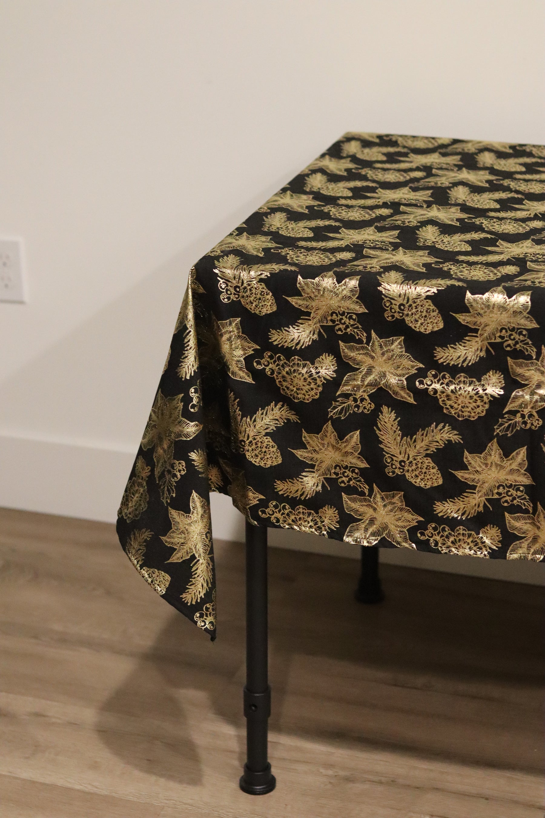 Gold Washable Table Cloth