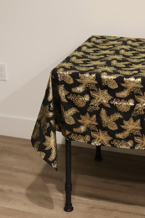 Gold Washable Table Cloth