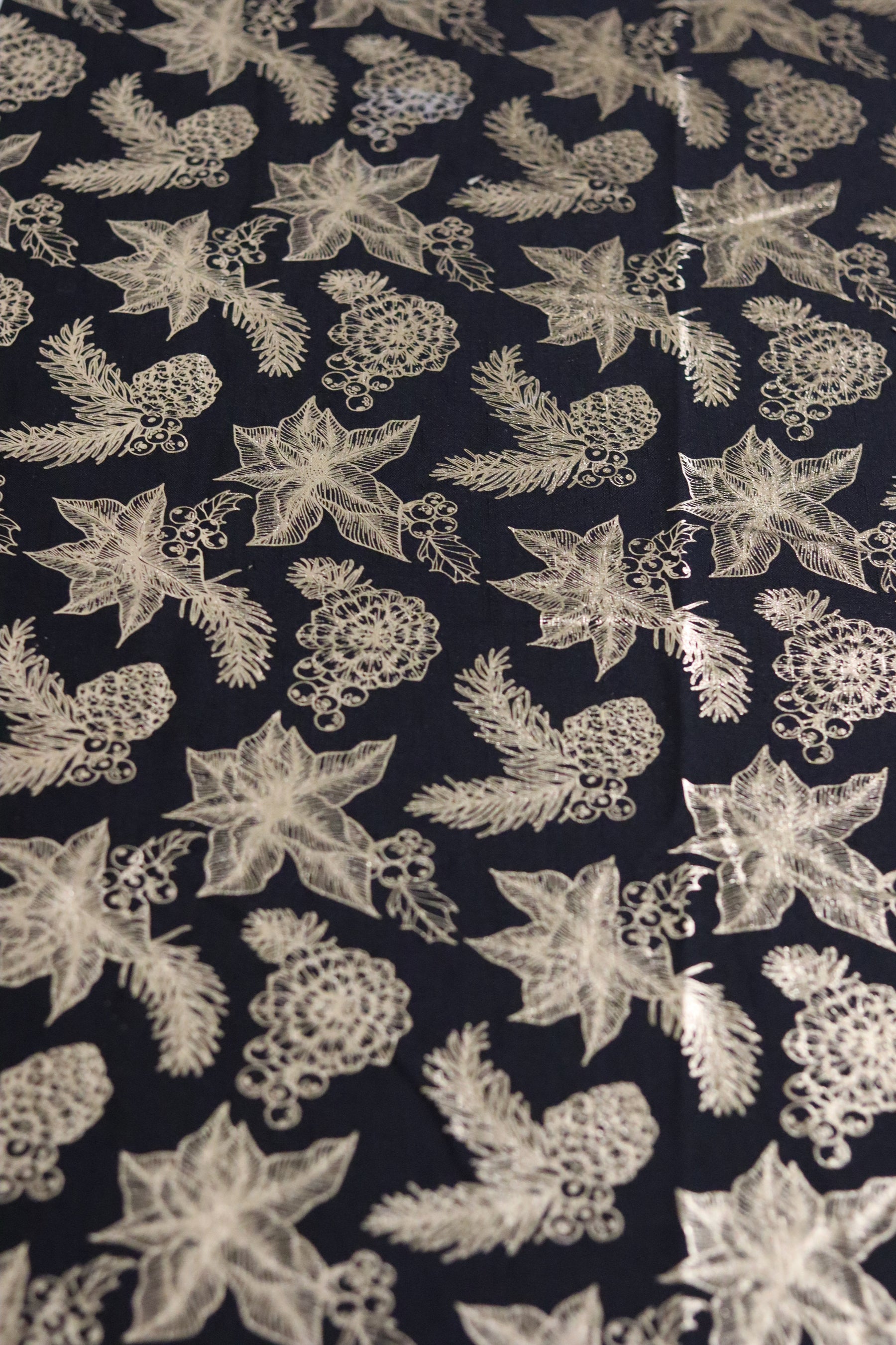 Gold Washable Table Cloth