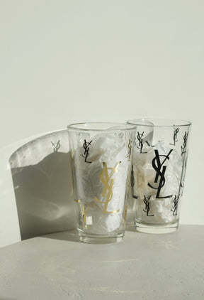 Custom YSL High Glass Tumbler