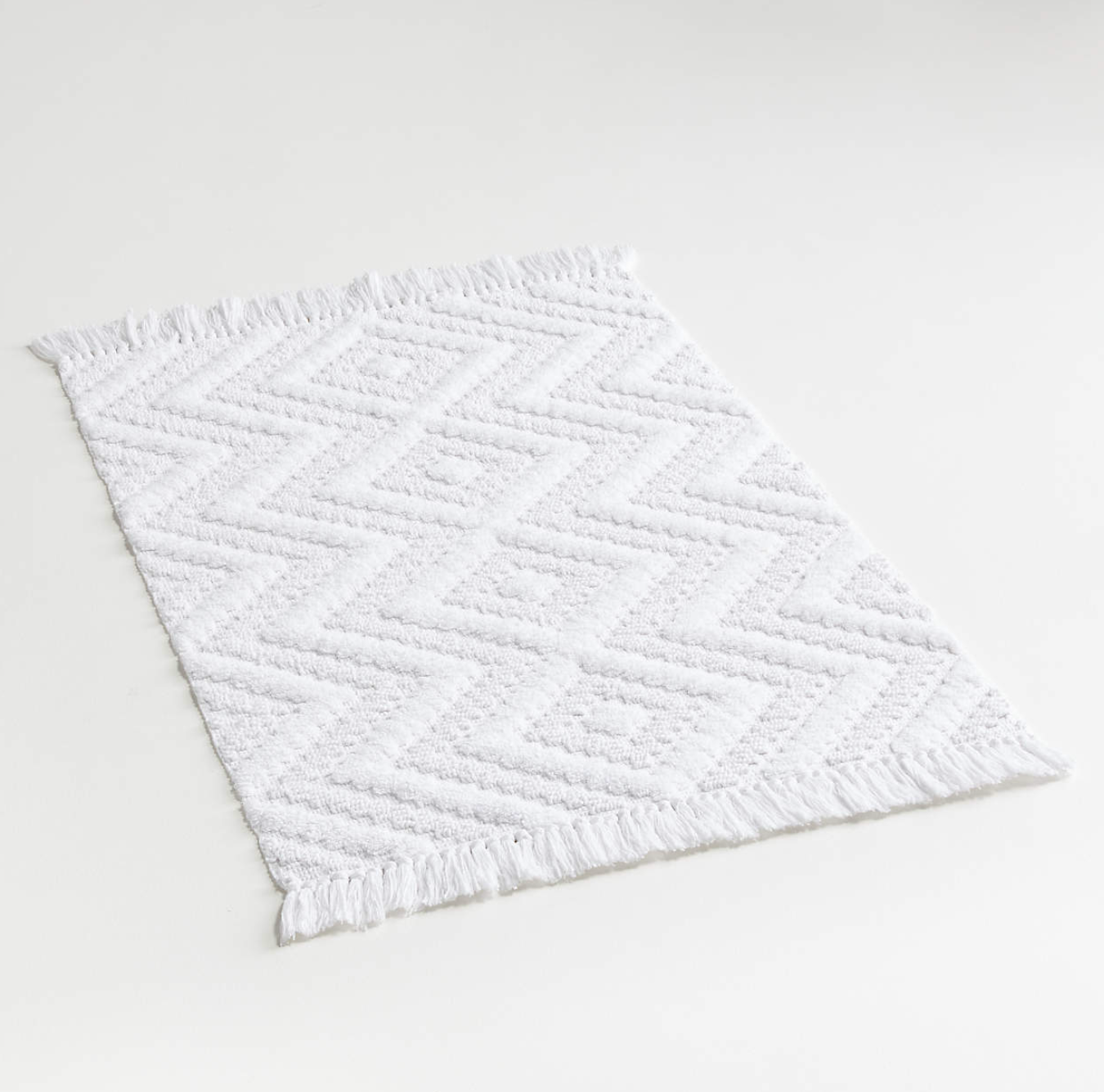 White Bath Mat