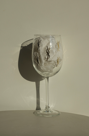 Custom YSL Wine glass cup