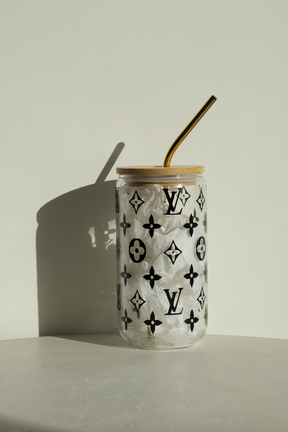 Custom LV dream Bamboo Glass Cup