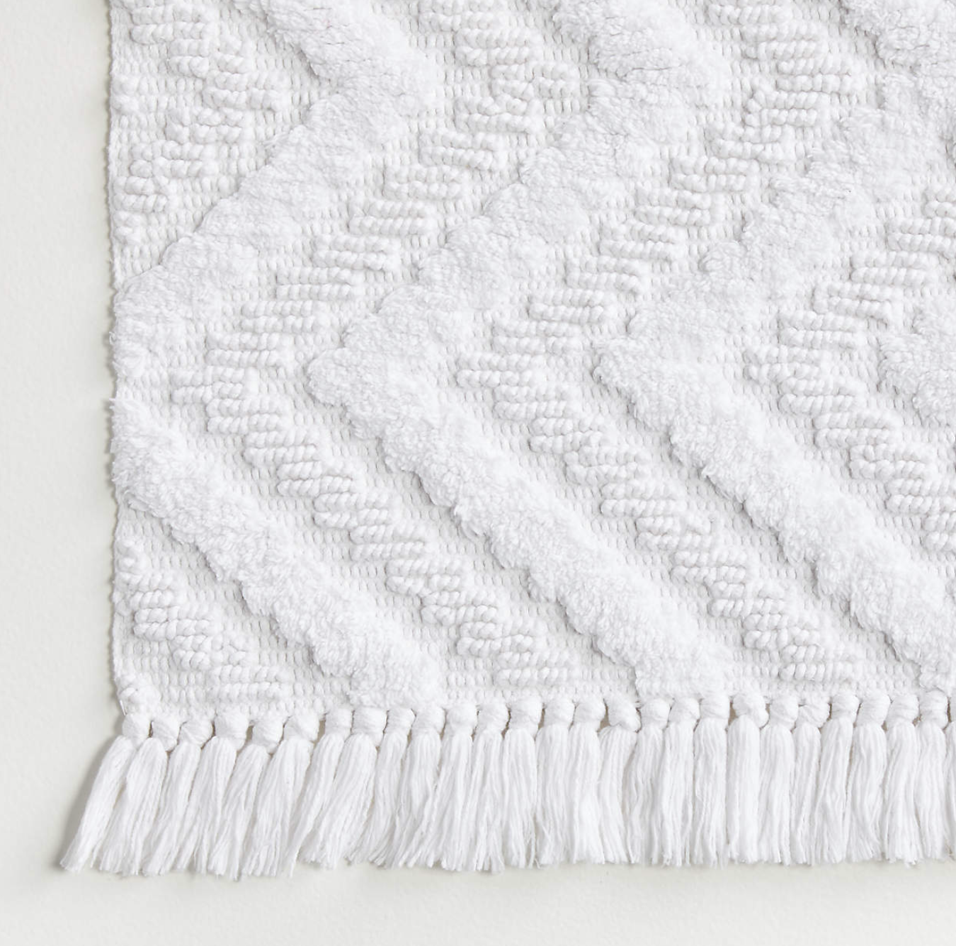 White Bath Mat